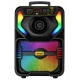Boxa portabila Bluetooth Andowl Q YX808 de 8 inch RGB microfon inclus telecomanda karaoke bass puternic
