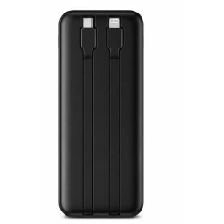 Baterie externa cu afisaj LED 12000 USB C si Lightning Q TD98