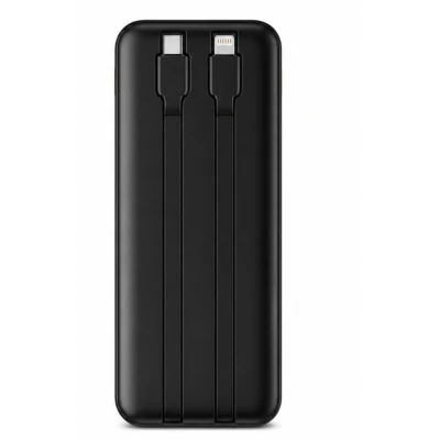 Baterie externa cu afisaj LED 12000 USB C si Lightning Q TD98