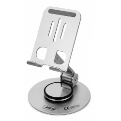 Suport birou Andowl Q ZJ555 compatibil telefon sau tableta universal metalic rotire 360