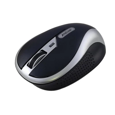 Mouse wireless Andowl QM63 de 2.4GHz design ergonomic USB