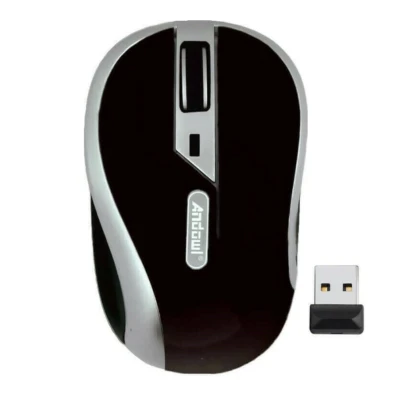 Mouse wireless Andowl QM63 de 2.4GHz design ergonomic USB