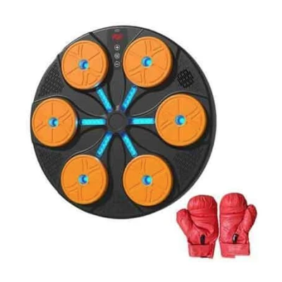 Aparat inteligent de box cu muzica si lumini LED panou de antrenament reflexe