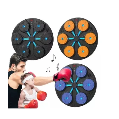 Aparat inteligent de box cu muzica si lumini LED panou de antrenament reflexe