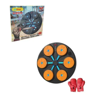 Aparat inteligent de box cu muzica si lumini LED panou de antrenament reflexe