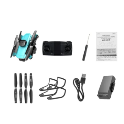 Drona pliabila cu camera dual HD si telecomanda SKY91 stabilizare inteligenta si control usor