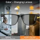 Ochelari de soare Smart Glasses asistent vocal HY10 muzica preluare apeluri incarcare magnetica