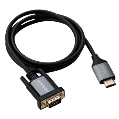 Cablu convertor HDMI VGA lungime 2 metri 4K Q HD517