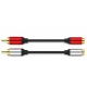 Cablu audio Andowl Q HD621 2 RCA la 2 RCA lungime 2M extensie audio stereo
