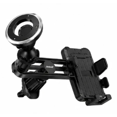 Suport auto dublu mobil cu brat reglabil si suport magnetic Andowl Q ZJ112