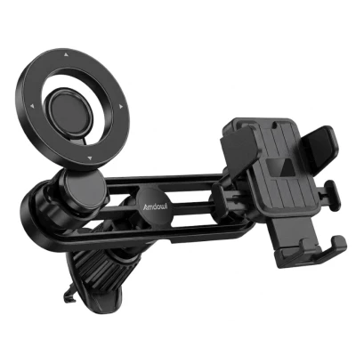 Suport auto dublu mobil cu brat reglabil si suport magnetic Andowl Q ZJ112