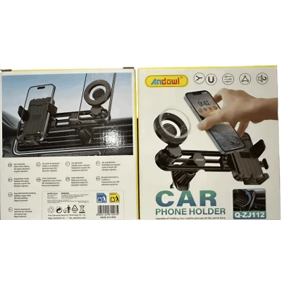 Suport auto dublu mobil cu brat reglabil si suport magnetic Andowl Q ZJ112