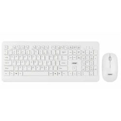 Set tastatura si mouse wireless 2.4 cu indicator baterie QK9000