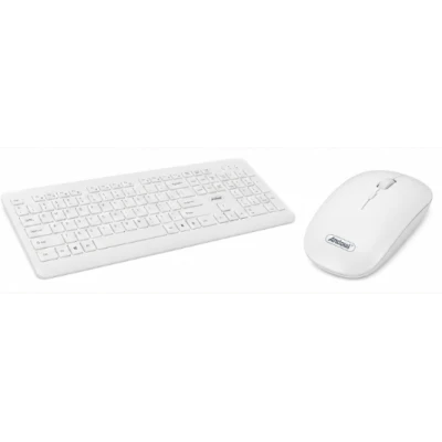Set tastatura si mouse wireless 2.4 cu indicator baterie QK9000