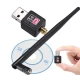 Adaptor retea Q A220 conectare wireless la internet WiFi USB 600 Mbps antena externa rotativa 360