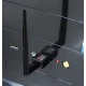 Adaptor retea Q A220 conectare wireless la internet WiFi USB 600 Mbps antena externa rotativa 360