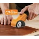 Foarfeca electrica fara fir pentru taiere materiale cu lama circulara si LED