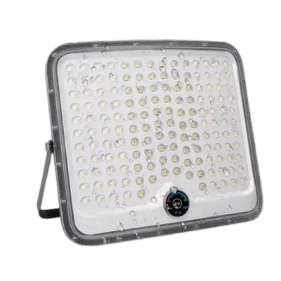 Proiector solar LED Exterior 400W IP65 cu panou separat cu senzor de miscare puternic