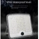Proiector solar LED Exterior 400W IP65 cu panou separat cu senzor de miscare puternic