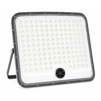 Proiector solar LED Exterior 400W IP65 cu panou separat cu senzor de miscare puternic