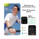 Ceas Smartwatch inteligent S5 BEJ cu functii de monitorizare sanatate