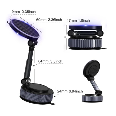 Suport auto magnetic rotativ la 360 model Q ZJ703 Andowl