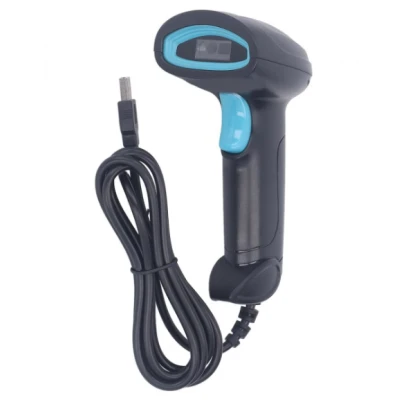 Scanner coduri de bare 1D 2D si QR Q SM3B Andowl cu cablu IP54 indicator LED USB ABS