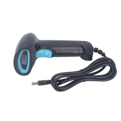 Scanner coduri de bare 1D 2D si QR Q SM3B Andowl cu cablu IP54 indicator LED USB ABS