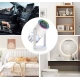 Umidificator si difuzor ultrasonic  de ulei esential Q JS09 cu lumina de noapte si proiector de stele capacitate 280ml