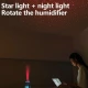 Umidificator si difuzor ultrasonic  de ulei esential Q JS09 cu lumina de noapte si proiector de stele capacitate 280ml