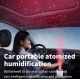 Umidificator si difuzor ultrasonic  de ulei esential Q JS09 cu lumina de noapte si proiector de stele capacitate 280ml