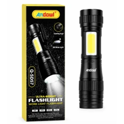 Mini Lanterna LED Andowl Q SD7 cu luminozitate maxima de 600 lm