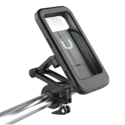 Suport telefon mobil bicicleta/motocicleta Andowl Q MT51 impermeabil prindere ghidon