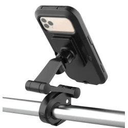 Suport telefon mobil bicicleta/motocicleta Andowl Q MT51 impermeabil prindere ghidon