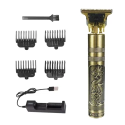 Masina profesionala de tuns barba si contur Andowl Q LF2100 model dragon 