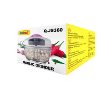 Mini tocator manual usturoi Andowl Q JS360 cu mecanism tip sfoara