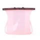 Punga din silicon reutilizabila pentru alimente cu sistem etansare clip 
