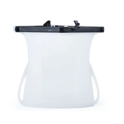 Punga din silicon reutilizabila pentru alimente cu sistem etansare clip 