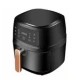 Friteuza digitala cu aer cald 8 litri Air Fryer SN 9018 putere 1800W cu 8 programe temperatura reglabila