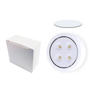 Lampa Led fara fir cu baterii 3 culori de lumina cu telecomanda din plastic Alb