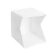 Mini studio foto BOMSTOM Portabil LED 20 x 20 cm Alb 1 banda LED