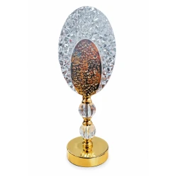Lampa decorativa 14 premium model cristal design oval touch reincarcabila