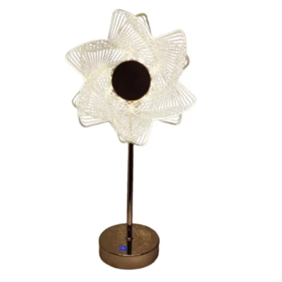 Lampa decorativa 18 Sun Flower Auriu Lumina Calda Rece
