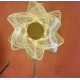 Lampa decorativa 18 Sun Flower Auriu Lumina Calda Rece