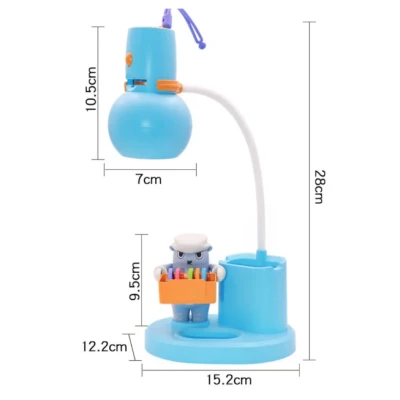 UB Lampa de birou pentru copii cu proiector holograme pentru desenat si suport multifunctional