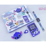  Set 3 in 1 ceas de mana consola cu jocuri si breloc pentru copii