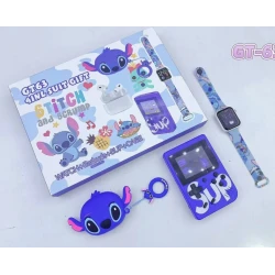  Set 3 in 1 ceas de mana consola cu jocuri si breloc pentru copii