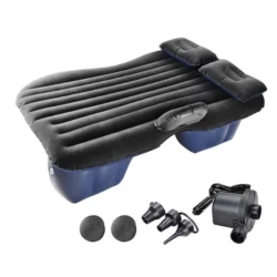 Saltea auto gonflabila cu pompa electrica inclusa 138 x 85 x 45 cm