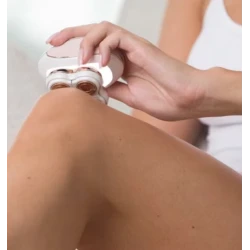 Aparat de ras pentru femei 4 capete Flawless Legs 9 x 6 x 5.5 cm