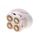 Aparat de ras pentru femei 4 capete Flawless Legs 9 x 6 x 5.5 cm